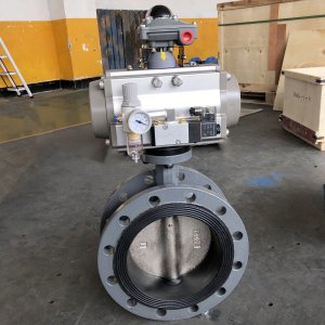 不銹鋼氣動(dòng)dn200快裝蝶閥、粉體氣動(dòng)蝶閥