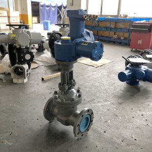 礦用電動(dòng)閥門(mén)MKZ941H-40 DN150防爆（礦山、冶