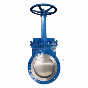 手動(dòng)刀閘閥DN65，DN80，DN150鑄鋼10公斤